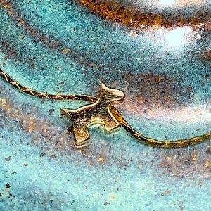 Pet Necklace, gold plated